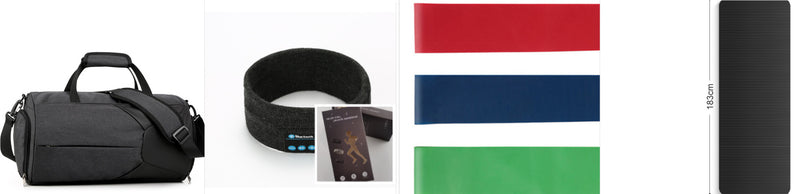 Bluetooth Headband for Fitness & Yoga – Wireless, Sweatproof & Built-in Speakers