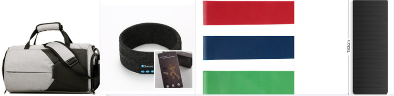 Bluetooth Headband for Fitness & Yoga – Wireless, Sweatproof & Built-in Speakers