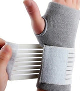 Breathable Sweat Absorbing Winding Pressure Wristband Hand Protector Fitness Sports Protective Gear
