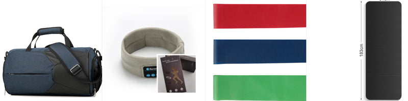 Bluetooth Headband for Fitness & Yoga – Wireless, Sweatproof & Built-in Speakers