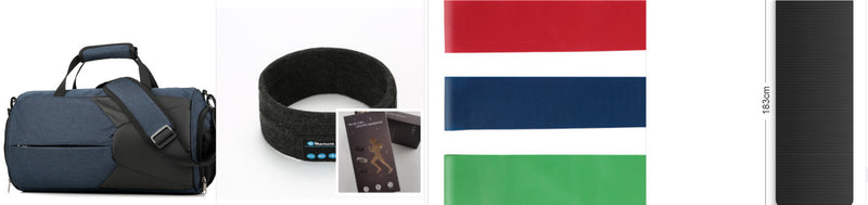 Bluetooth Headband for Fitness & Yoga – Wireless, Sweatproof & Built-in Speakers