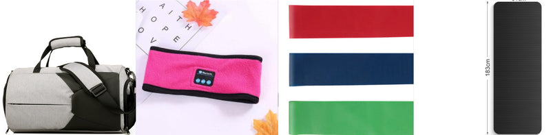 Bluetooth Headband for Fitness & Yoga – Wireless, Sweatproof & Built-in Speakers